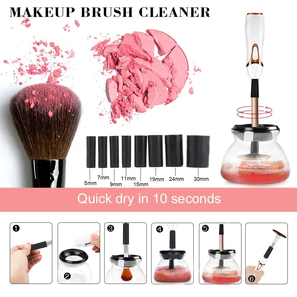 Automatic Makeup Brush Cleaner and Dryer